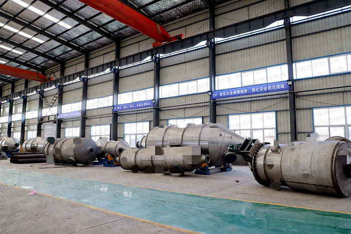 蒸發(fā)器廠家制造車間 蒸發(fā)器廠家制造車間