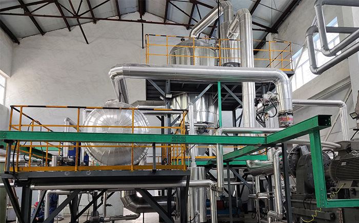 結晶蒸發器的流程 結晶蒸發器的流程