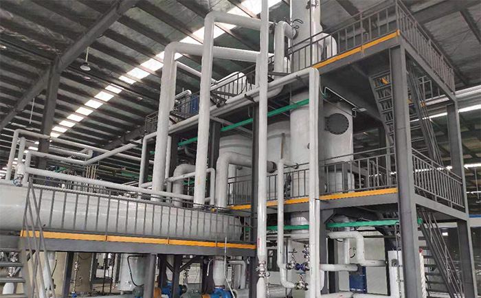 苯乙烯降膜蒸發(fā)器的原理及特點(diǎn)