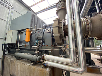 內蒙三效蒸發器安裝現場 內蒙三效蒸發器安裝現場